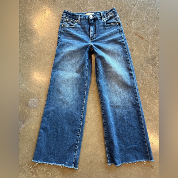 Kut from the Kloth Dark Blue Flare Jeans - Picture 5 of 7